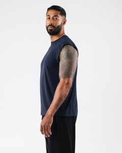 2026 Solid Color Breathable V-neck Men's Tank Top Knitted Polyester/Cotton Custom Gym <b>Vest</b> Bodybuilding <b>Stringer</b> High Street - Product Image 2