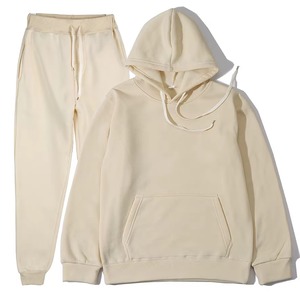 Custom Men's Two-Piece Set Autumn and Winter Fashionable Casual Sports <b>Hoodie</b> Pants Breathable Tracksuit Size S-<b>3XL</b> - Product Image 2
