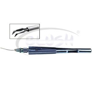Kershner Micro Incision Capsulorhexis Forceps 23G Ophthalmic Cataract Surgery <b>Instrument</b> By Blush <b>Surgical</b> - Product Image 2