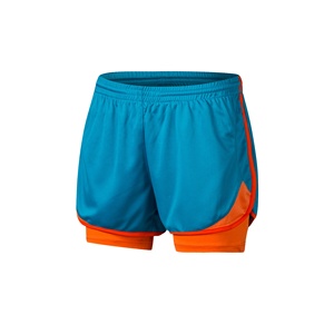 Shorts de sport décontractés de haute qualité pour hommes, taille élastique, couleur unie, anti-reflet, séchage rapide, respirants, pour la course en extérieur et le fitness - Product Image 6