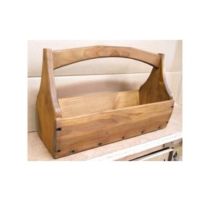 Artisan Wooden <b>Caddy</b> Organizer for Coffee Accessories <b>Kitchen</b> Supplies Bathroom Counter and Everyday Home Storage - Product Image 5