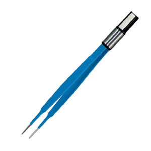 Pinzas bipolares manuales Ariston de 20 cm, tipo bayoneta, de acero inoxidable, juego de instrumentos, pinzas bipolares tipo bayoneta azules en venta - Product Image 4