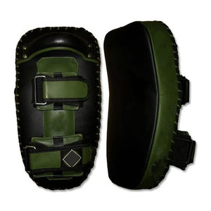 Heavy Duty Genuine Leather Custom Boxing Kicking Training <b>Pads</b> Punch MMA Foot for Boxing <b>Practice</b> - Product Image 1