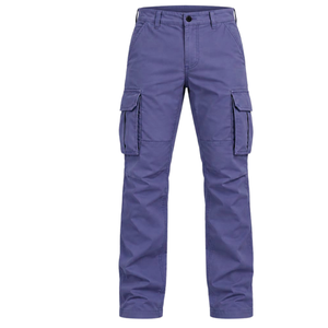 Pantalones Cargo para Hombre Directo de Fábrica, Duraderos, con Múltiples Bolsillos, Cómodos, de Corte Recto, Casuales, para Trabajo y Uso Diario - Product Image 1