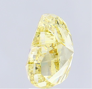 Diamante Cultivado en Laboratorio con Certificación IGI, Corte Corazón de 10.03 CT, Color Amarillo Intenso, Claridad VS2, CVD LG 626430304, ROYAL GEMS para Joyería - Product Image 3
