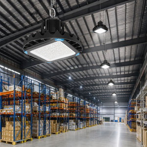 Projecteur LED UFO pour entrepôt IP66, boîtier en aluminium pour éclairage de plafond haut en centre logistique - Product Image 1