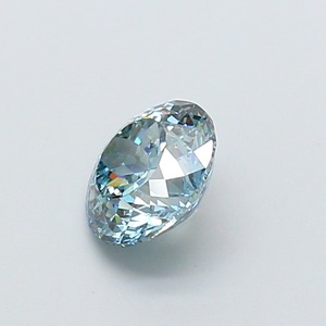 Diamante CVD de corte portugués de 1.24 quilates, azul intenso, VVS2, pulido excelente, piedra preciosa de laboratorio de lujo para diseño de joyería fina. - Product Image 3