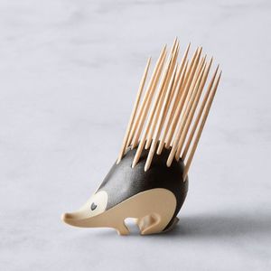 Ensemble de porte-cure-dents en bambou, décoration de table minimaliste en bois naturel, accessoire de cuisine - Product Image 2