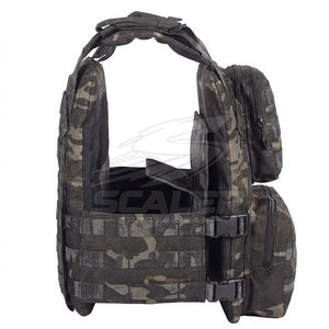 Chaleco Táctico Multibolsillos para Camping, Chaleco para Exteriores con Tirantes Ajustables y Cierre de Hebilla Rápida - Product Image 4