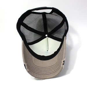 New Arrival Custom Fashionable Light-Weight Mesh Fabric Canvas Trucker <b>Hats</b> Sporty Casual Sports Solid Color Wholesale Design - Product Image 6
