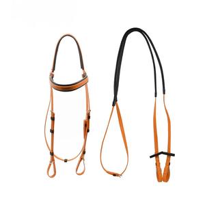 Brida de Cuero para Polo, Arnés Ajustable, Cabezal Suave, Ajuste Cómodo, Riendas Duraderas, Personalizable, para Jinetes Ecuestres Profesionales - Product Image 2