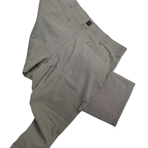 Pantalones Casuales de Corte Regular para Hombre, 100% Algodón, Ligeros, de Cintura Media, Frente Plano, Antiarrugas, Transpirables, Ecológicos, para Verano - Product Image 6
