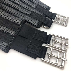 Cincha de Doma Profesional de Alta Calidad Ajustable de Cuero PU con Embalaje Personalizable para Uso Ecuestre - Product Image 5