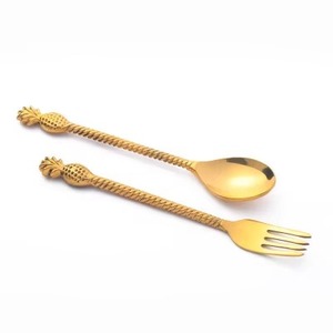 Matte Gold Cutlery Set Premium Stainless Steel <b>Flatware</b> for Home Champagne Gold <b>Flatware</b> Set Elegant Cutlery Set - Product Image 2