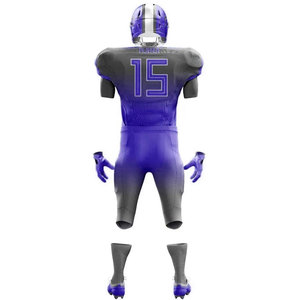 Uniforme de Fútbol Americano de Alto Rendimiento con Impresión por Transferencia de Calor, Conjunto de Jersey Deportivo para Entrenamiento y Partido - Product Image 2
