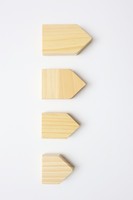 Ornements en bois DIY pour maison miniature - Décorations de Noël imitation antique polie