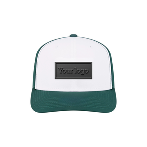 Gorra de Golf Transpirable de Dos Tonos con Logotipo de Parche de Goma Personalizado, de Secado Rápido, Impermeable, de 6 Paneles, con Cierre a Presión - Product Image 3