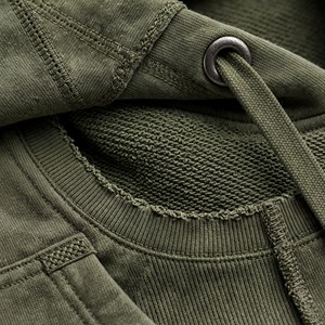 Sweat-shirt à capuche sans manches pour homme, en polaire écologique, coupe décontractée, avec poche, longueur normale, pour l'hiver - Product Image 6