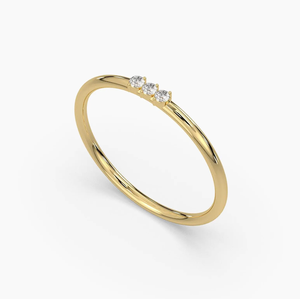 Premium 14KT <b>Gold</b> <b>Vintage</b> Lab Grown Diamond Engagement <b>Ring</b> IGI Certified Women's Jewelry for Wedding Anniversary Gift - Product Image 1