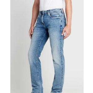 Nouveau Jean en Denim Homme 2023 – Coupe Slim Droite Extensible, Idéal pour le Travail et les Occasions Décontractées – Pantalon en Coton Bleu - Product Image 2