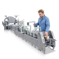 JY650/850/1100 Plieuse-colleuse automatique haute vitesse pour boîtes de forme spéciale (fermeture supérieure et pliage inférieur) et boîtes à 4/6 coins, manipulation aisée