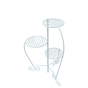 Support de plantes en fer de style vintage, porte-pot de fleurs en métal, présentoir pour intérieur, extérieur, jardin, balcon, décoration de la maison - Product Image 2