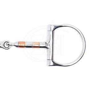 อุปกรณ์ขี่ม้าที่ทนทาน น้ำหนักเบา บิตแบบ D-Ring สำหรับฝึกขี่และเรียนขี่ม้า - Product Image 4