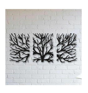 Colgantes de pared de metal de calidad superior Decoración de pared AluminiumWall Art para el hogar Hotel Sala de estar Lujo Hecho a mano a precios bajos \ - Product Image 3