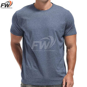 Camisetas de algodón para hombre, estilo nuevo, manga corta, cuello redondo, lisas, informales, para hombre. - Product Image 6