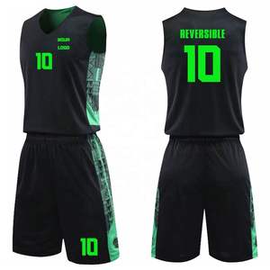 Uniforme de Baloncesto Deportivo Ligero de Último Diseño en Diferentes Colores, Cómodo, de Tela Suave de Poliéster 2025 - Product Image 1