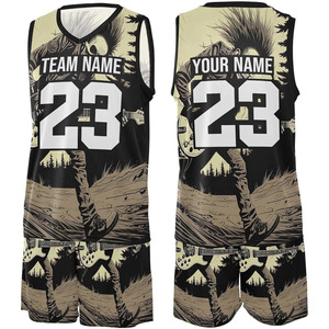 Uniforme de Baloncesto, Conjunto de Camiseta y Pantalones Cortos para Club o Liga, Personalizado, de Malla de Secado Rápido, Ropa Deportiva, Proveedor OEM para Exportación - Product Image 1