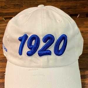 หมวกแก๊ป Zeta Phi Beta 1920 สีน้ำเงินปักลาย หมวกเบสบอลสำหรับชมรมนักศึกษา สายปรับได้ สไตล์ลำลองสำหรับผู้หญิง - Product Image 6