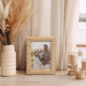 Cheap Price Seagrass Picture <b>Frames</b> Wholesale Picture <b>Frames</b> <b>4x6</b> 3x5 5x7 for Wall Desk Bookshelf Tabletop - Product Image 3
