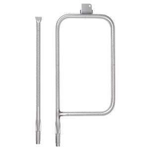 Tubo Bruciatore Griglia in Acciaio Inox 304 da 23,75 Pollici per Weber Q3200 Q300 (2013 Precedente) Q320 Q3000 (2014 Successivo) - Accessori BBQ - Product Image 4