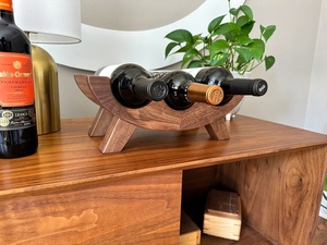 wine <b>rack</b> wide shelf wine <b>rack</b> narrow stand wine <b>rack</b> compact shelf wine <b>rack</b> small space solution wine <b>rack</b> apartment friendly - Product Image 6