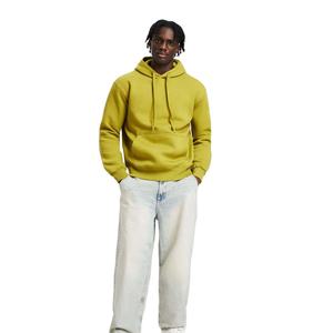 Vente en gros de sweats à capuche en molleton de coton OEM et de sweats à capuche en molleton mélangé de coton pour les marques de streetwear américaines, faible MOQ - Product Image 2