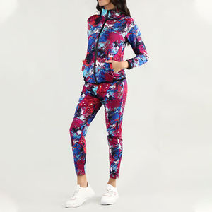 Quick Dry Spandex Polyester Ankle-Length Pants With Side Pockets Oem Service High Quality <b>Tie</b> <b>Dye</b> Fleece Winter Tracksuit - Product Image 2