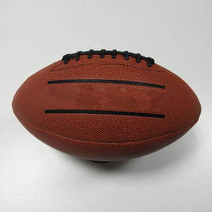 Ballon de rugby professionnel robuste fabriqué en usine, logo personnalisé, vente chaude, durable, écologique, léger, sports de plein air - Product Image 5