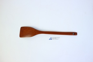 Espátula de Madera con Cabeza Plana, Utensilio de Cocina Seguro para Alimentos, Color Marrón, Hecho en Vietnam - Product Image 4
