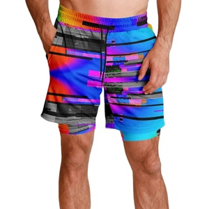 Pantalones cortos informales para hombre de calidad superior con impresión de logotipo personalizado Pantalones cortos con estampado de sublimación digital a la venta - Product Image 2