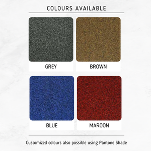 Exportador mundial que vende alfombras de baño antideslizantes de poliéster, fáciles de limpiar, hechas a máquina, con diseño de bucle sólido, desde India, en oferta. - Product Image 4