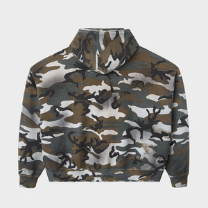 Sweat-shirts à capuche personnalisés en molleton, vente en gros, pour hommes, confortables, 100% coton, écologiques - Product Image 4