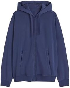 STELLAR Elegant Formal Spring Plain Zip-Up Hoodie with <b>Thick</b> <b>Fleece</b> Polyester/Spandex 310g Long - Product Image 2