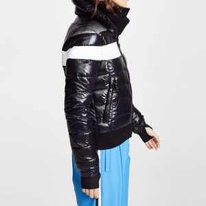 Nouvelle conception de veste matelassée zippée pour femmes, vêtements d'hiver, style streetwear, veste matelassée décontractée pour femmes - Product Image 2