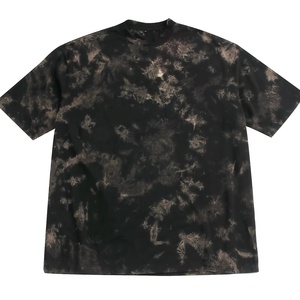 ผู้ผลิตเสื้อยืดปากีสถาน เสื้อยืดคอตตอนหนา GSM250 แบบสั่งทำพิเศษ ล้างสีแบบแอซิดวอช ลายกราฟิกอนิเมะ เสื้อยืดผู้ชาย - Product Image 1