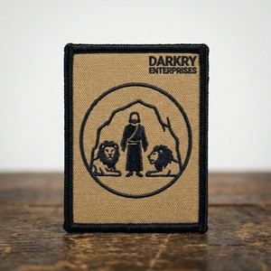 Parche Bordado a Máquina con Diseño de Tableta de Piedra de los Diez Mandamientos en Tela Color Bronceado Personalizada, para Coser o Planchar en Uniformes, Chaquetas, Bolsos y Ropa - Product Image 6