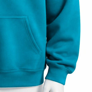 Sudaderas con Capucha de Alta Calidad al por Mayor, 100% Algodón, Felpa, Color Sólido, Hombros Caídos, con Bolsillo, para Hombre - Product Image 5