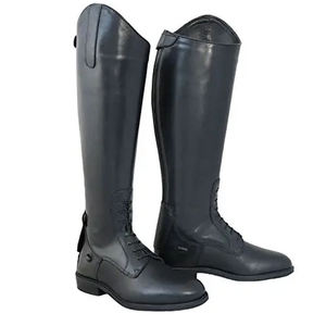 Nuevas Botas Altas de Montar a Caballo para Hombre, de Cuero Genuino, Cómodas, Transpirables, Estilo Cowboy, de Alta Calidad - Product Image 4