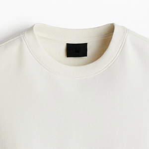 เสื้อฮู้ดดี้ผู้ชาย OEM ผ้าฝ้าย 100% หนานุ่ม อุ่นสบาย ระบายอากาศได้ดี เป็นมิตรกับสิ่งแวดล้อม ไซส์ใหญ่พิเศษ สกรีนโลโก้ด้านหน้าได้ตามสั่ง - Product Image 5
