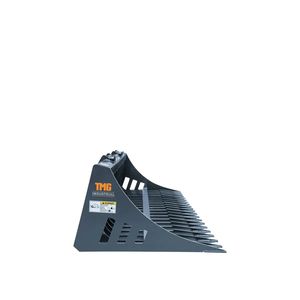 ชุดอุปกรณ์ตักหินแบบโครงเหล็กแข็งขนาด 84 นิ้ว สำหรับรถตักล้อยางแบบ Skid Steer  ติดตั้งได้กับรถทั่วไป ระยะห่างระหว่างง่าม 4 นิ้ว รองรับแรงม้า 45-70 แรงม้า รุ่น TMG SB84 สำหรับเครื่องยนต์ 4 ตัน - Product Image 6
